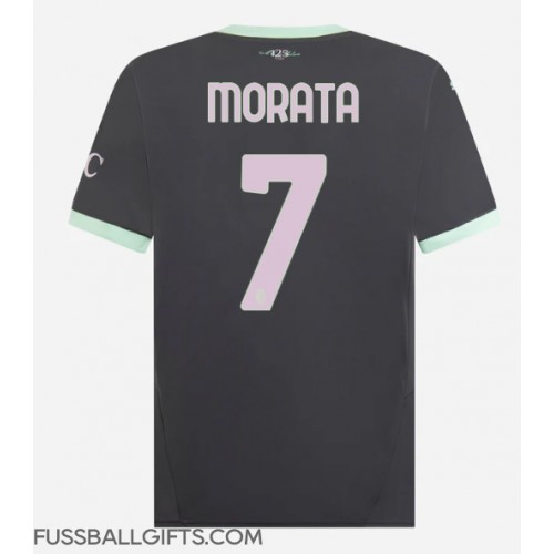 AC Milan Alvaro Morata #7 Fußballbekleidung 3rd trikot 2024-25 Kurzarm